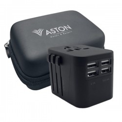 GTTG26 Premium Travel Adapter Four USB Hub With Smart Charge 2.4A